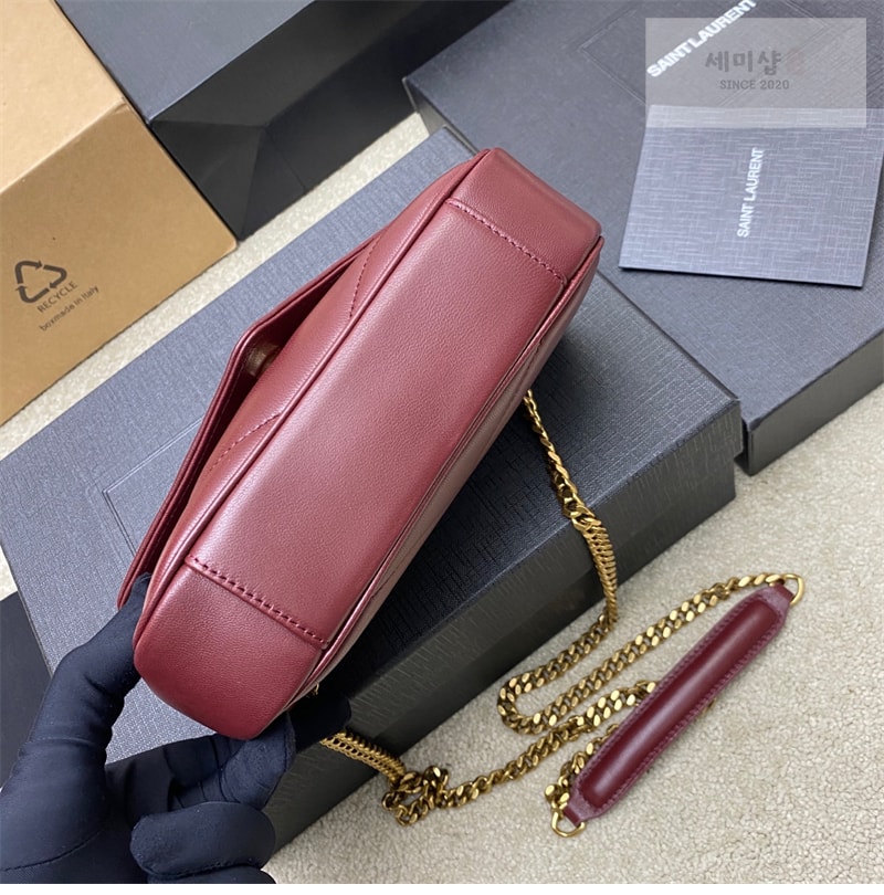 Saint Laurent 생로랑 루루 토이 램스킨 미니 크로스 백 화이트 Bag 19번 이미지