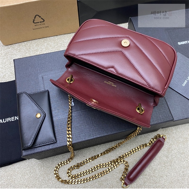 Saint Laurent 생로랑 루루 토이 램스킨 미니 크로스 백 화이트 Bag 20번 이미지