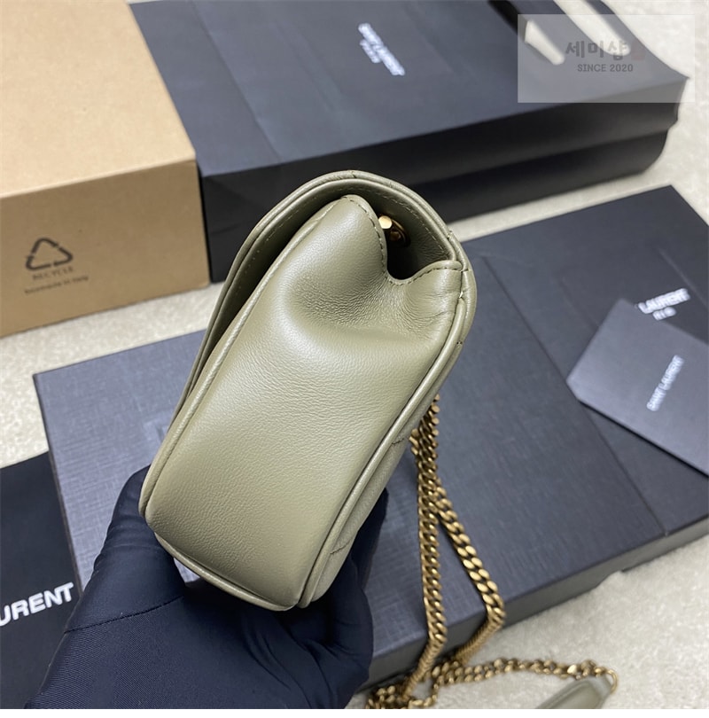 Saint Laurent 생로랑 루루 토이 램스킨 미니 크로스 백 화이트 Bag 24번 이미지