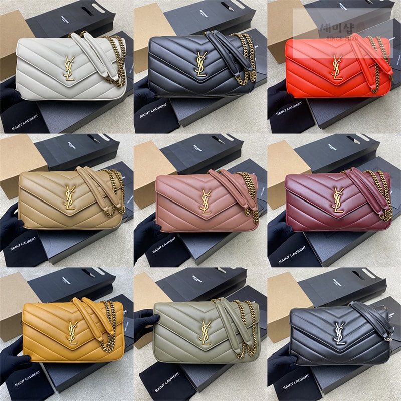 Saint Laurent 생로랑 루루 토이 램스킨 미디엄 크로스 백 화이트 Bag 4번 이미지