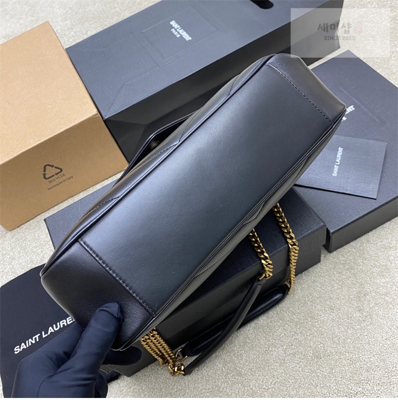 Saint Laurent 생로랑 루루 토이 램스킨 미디엄 크로스 백 화이트 Bag 7번 이미지