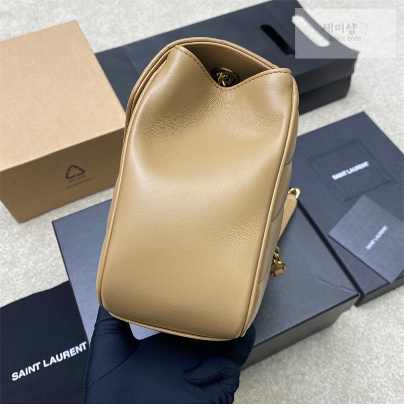 Saint Laurent 생로랑 루루 토이 램스킨 미디엄 크로스 백 화이트 Bag 20번 이미지