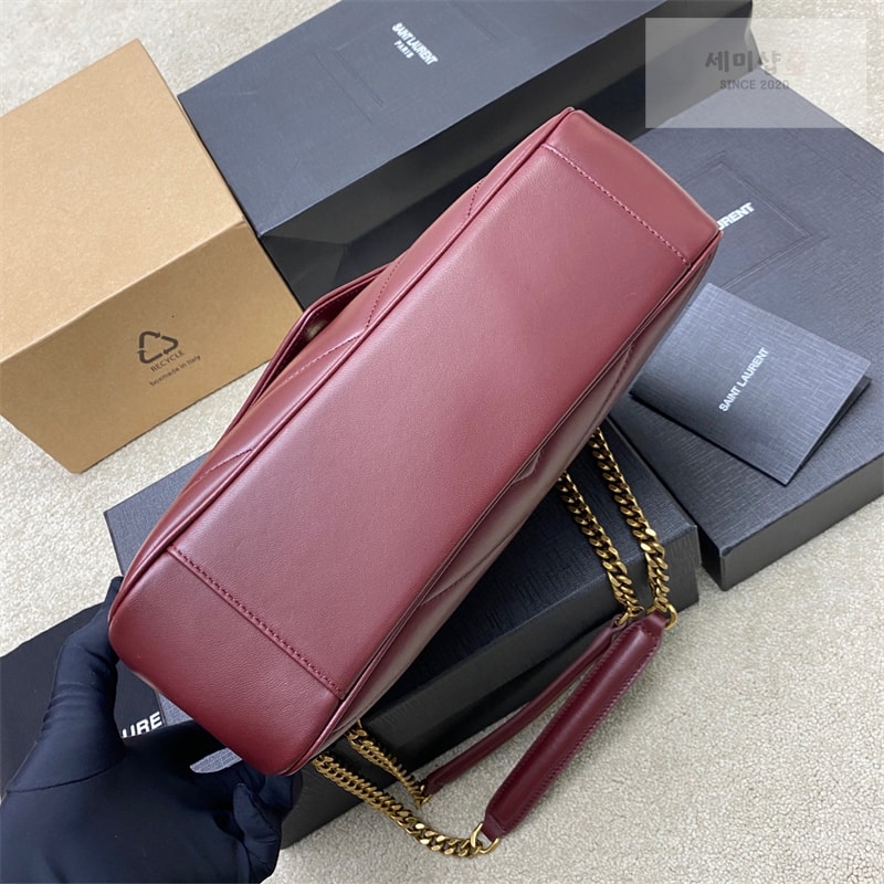 Saint Laurent 생로랑 루루 토이 램스킨 미디엄 크로스 백 화이트 Bag 22번 이미지
