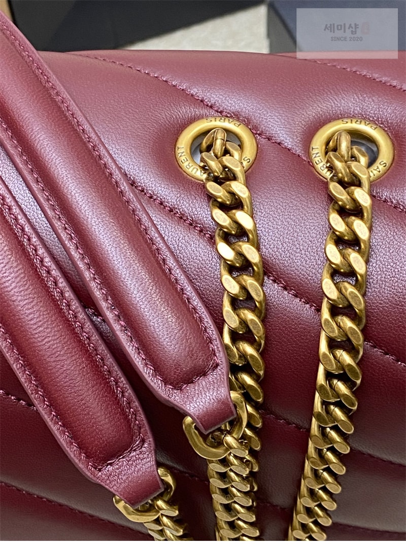 Saint Laurent 생로랑 루루 토이 램스킨 미디엄 크로스 백 화이트 Bag 18번 이미지