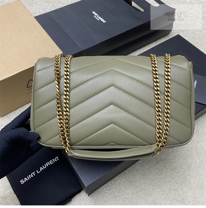 Saint Laurent 생로랑 루루 토이 램스킨 미디엄 크로스 백 화이트 Bag 12번 이미지