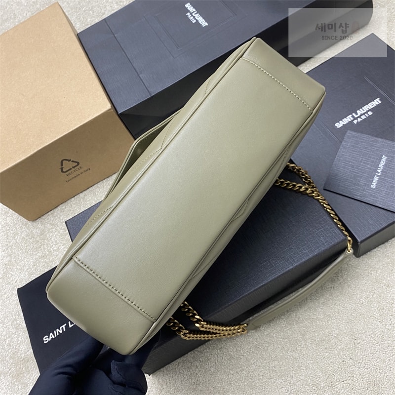 Saint Laurent 생로랑 루루 토이 램스킨 미디엄 크로스 백 화이트 Bag 24번 이미지