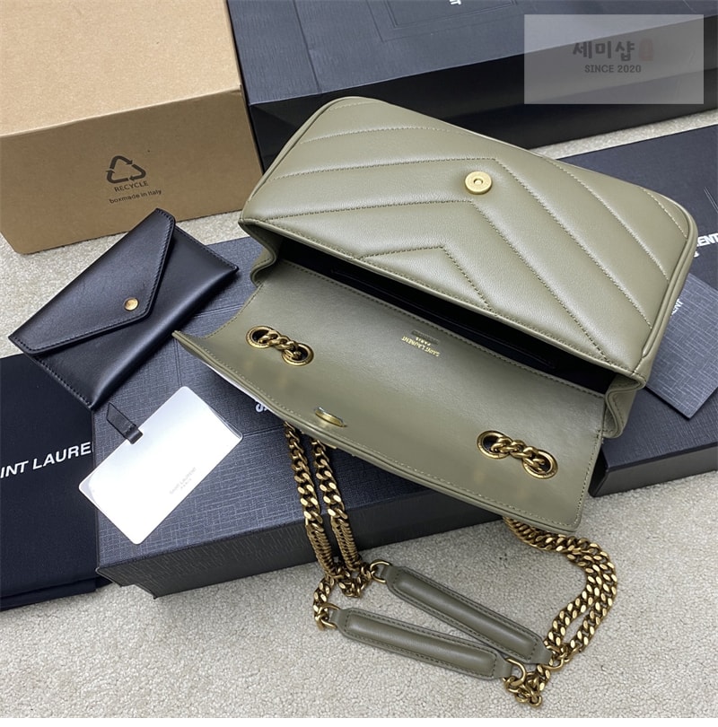 Saint Laurent 생로랑 루루 토이 램스킨 스몰 크로스 백 화이트 Bag 3번 이미지