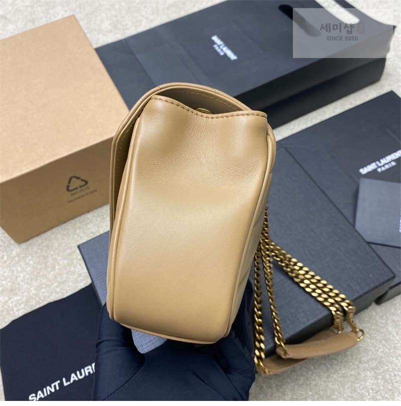 Saint Laurent 생로랑 루루 토이 램스킨 스몰 크로스 백 화이트 Bag 20번 이미지