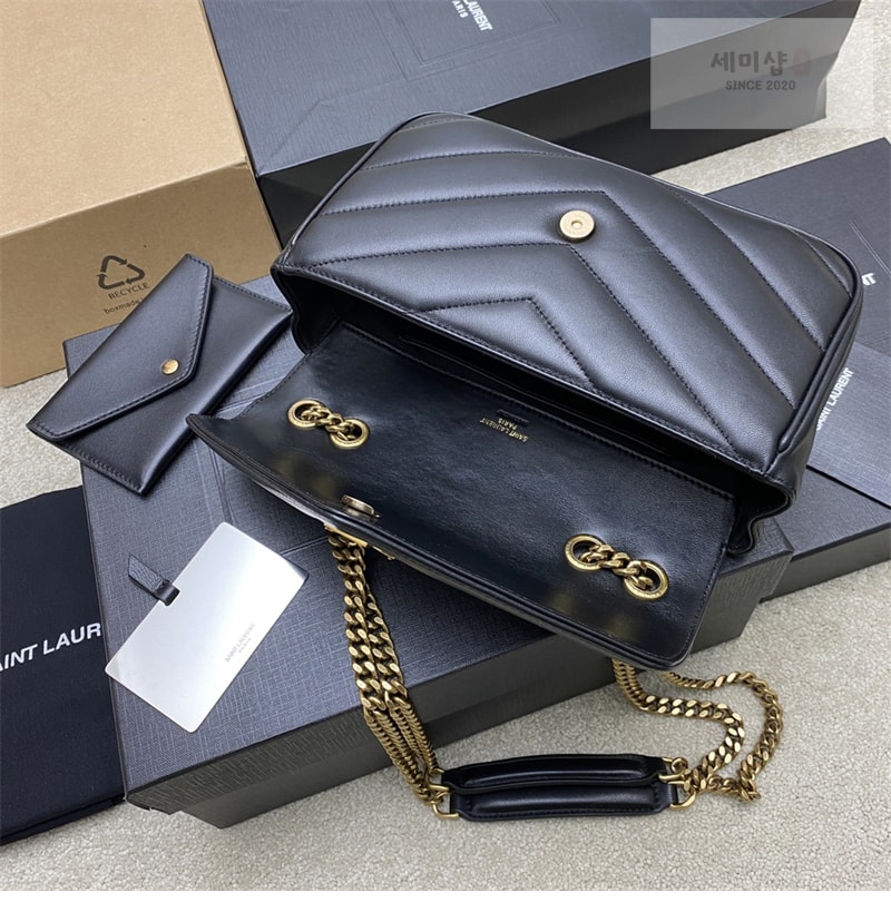 Saint Laurent 생로랑 루루 토이 램스킨 스몰 크로스 백 화이트 Bag 26번 이미지