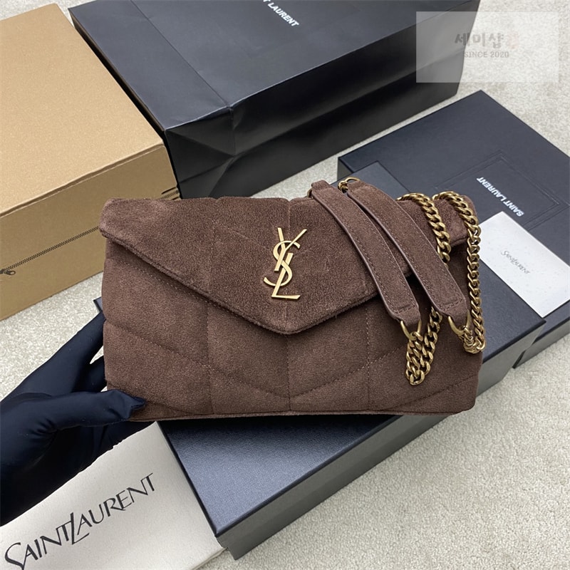 생로랑 생로랑 루루 푸퍼 스웨이드 토이 백 759337 Bag 5번 이미지