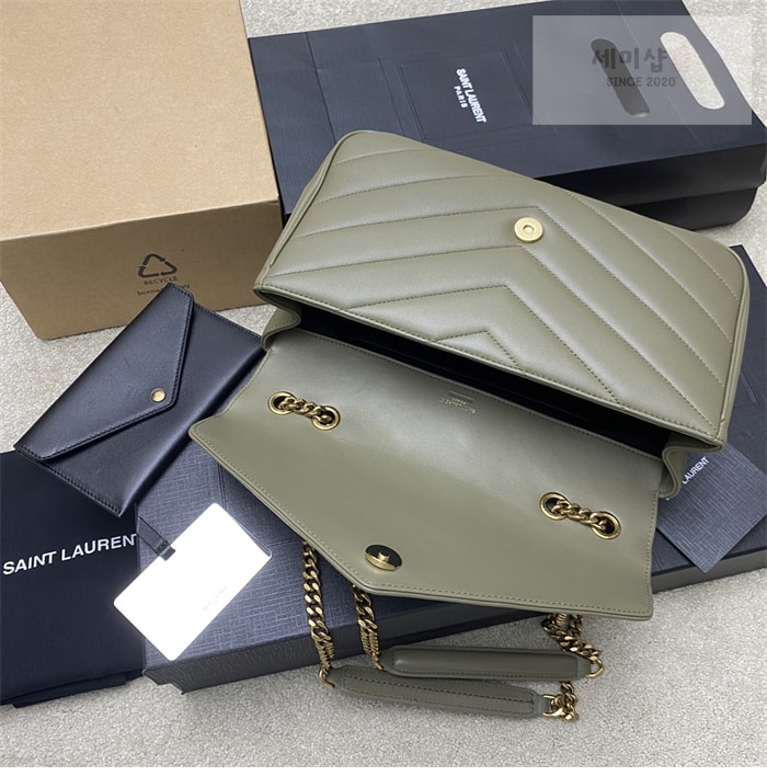 Saint Laurent 생로랑 마틀라세 루루 숄더백 미디엄 Bag 9번 이미지