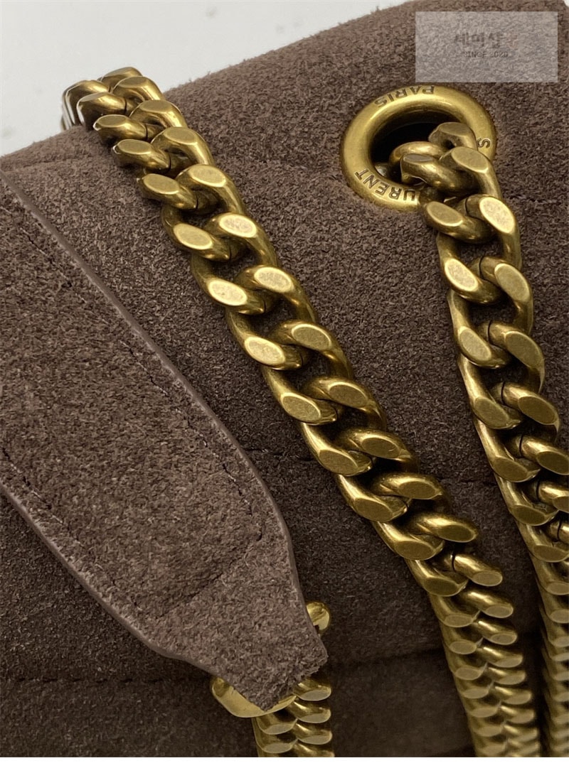 Saint Laurent 생로랑 마틀라세 스웨이드 루루 미니 백 브라운 821479 Bag 1번 이미지