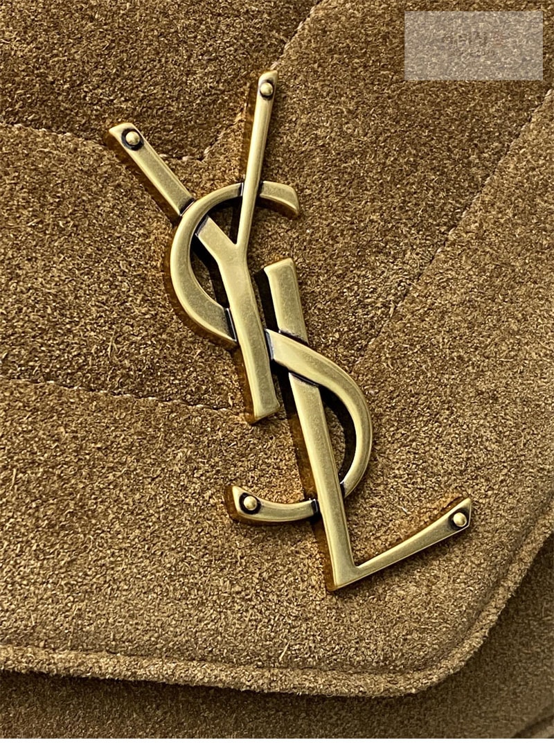 Saint Laurent 생로랑 마틀라세 스웨이드 루루 스몰 백 베이지 801437 Bag 9번 이미지