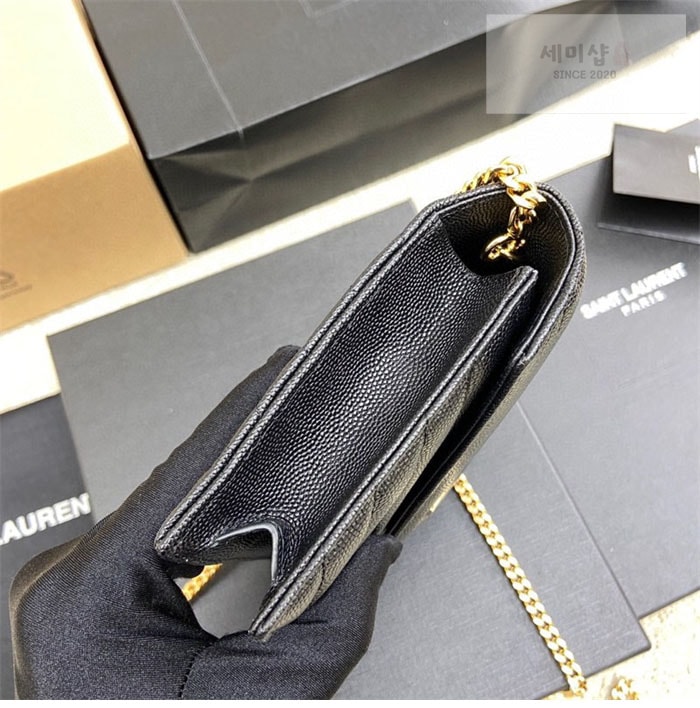 Saint Laurent 생로랑 모노그램 스몰 체인 woc 숄더백 1# Bag 25번 이미지