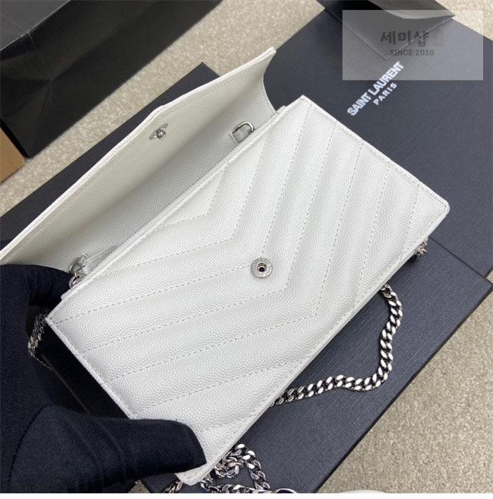 Saint Laurent 생로랑 모노그램 스몰 체인 woc 숄더백 1# Bag 27번 이미지