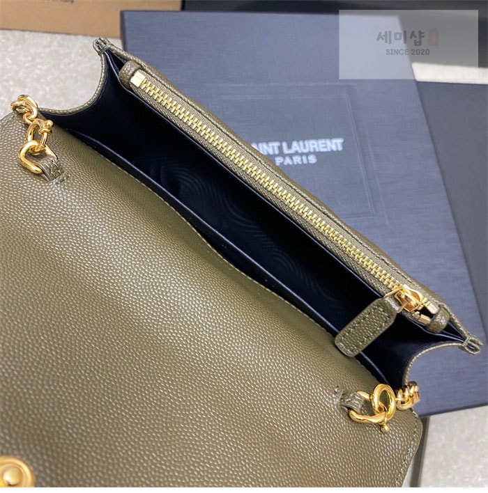 Saint Laurent 생로랑 모노그램 스몰 체인 woc 숄더백 1# Bag 10번 이미지