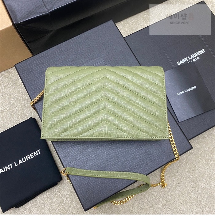 Saint Laurent 생로랑 모노그램 스몰 체인 woc 숄더백 1# Bag 12번 이미지
