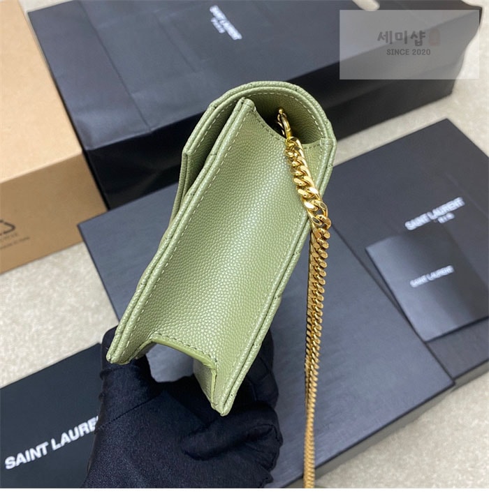 Saint Laurent 생로랑 모노그램 스몰 체인 woc 숄더백 1# Bag 22번 이미지