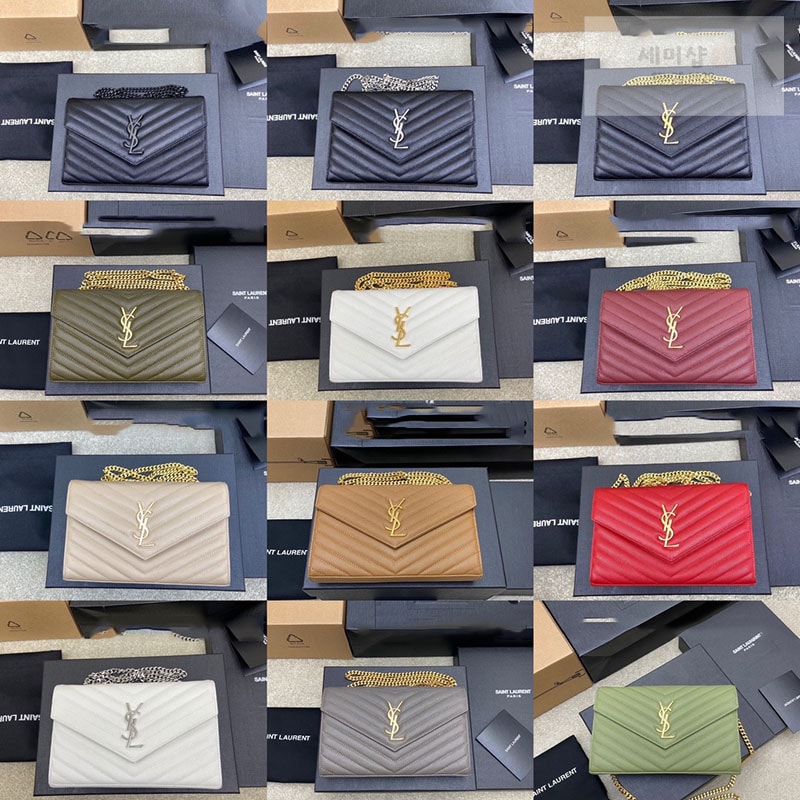 Saint Laurent 생로랑 모노그램 체인 woc 숄더백 1# Bag 1번 이미지