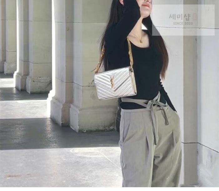 Saint Laurent 생로랑 모노그램 체인 woc 숄더백 1# Bag 2번 이미지