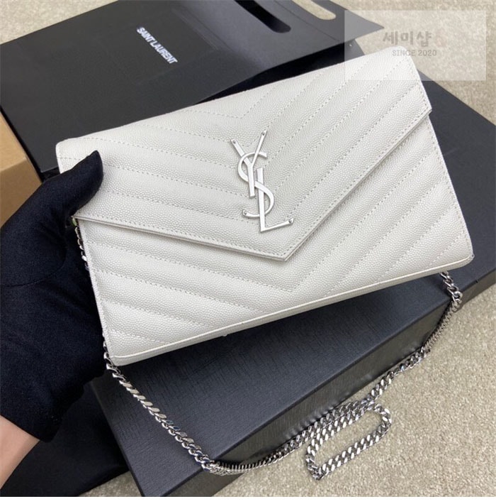 Saint Laurent 생로랑 모노그램 체인 woc 숄더백 1# Bag 19번 이미지