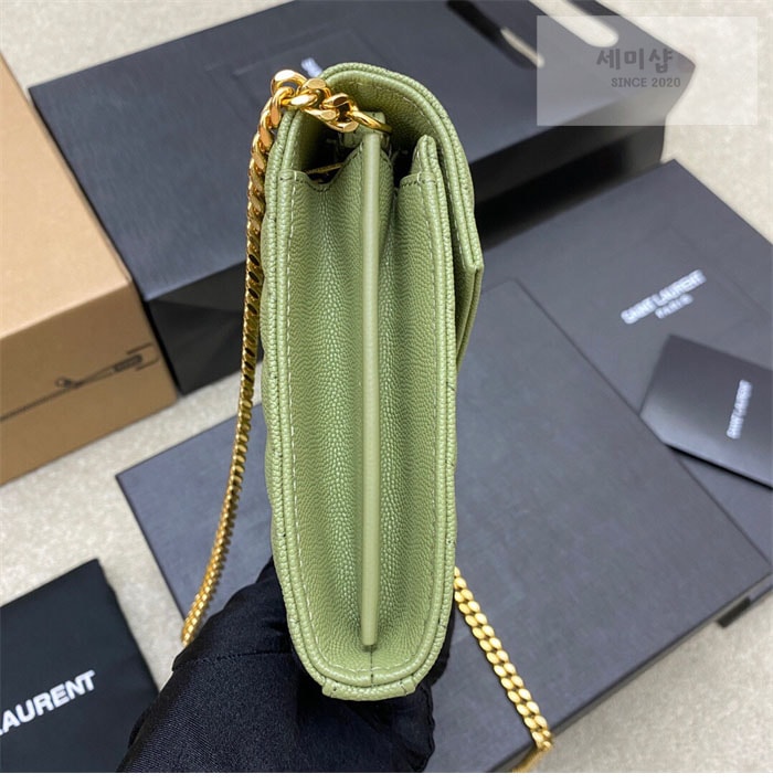 Saint Laurent 생로랑 모노그램 체인 woc 숄더백 1# Bag 21번 이미지