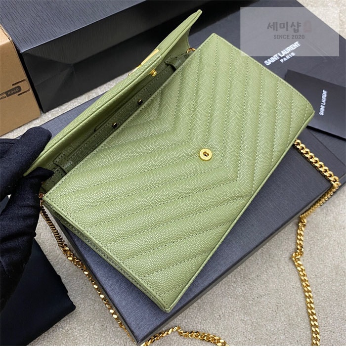 Saint Laurent 생로랑 모노그램 체인 woc 숄더백 1# Bag 14번 이미지