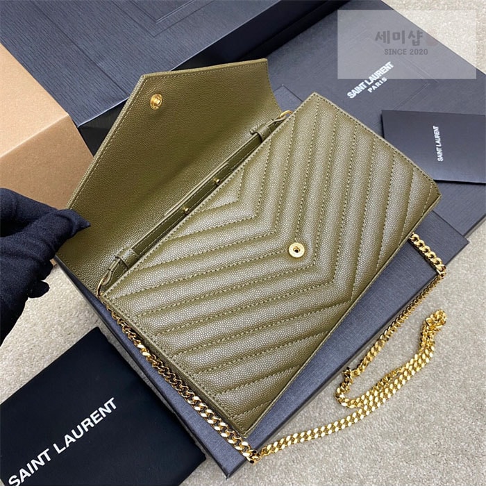 Saint Laurent 생로랑 모노그램 체인 woc 숄더백 1# Bag 24번 이미지