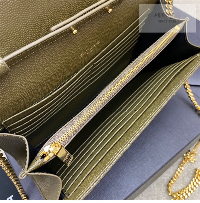 Saint Laurent 생로랑 모노그램 체인 woc 숄더백 1# Bag 17번 이미지