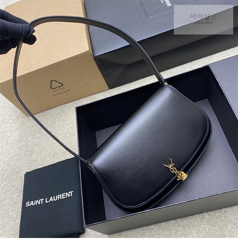 Saint Laurent 생로랑 미니 볼테르 숄더백 779642 블랙 Bag 4번 이미지