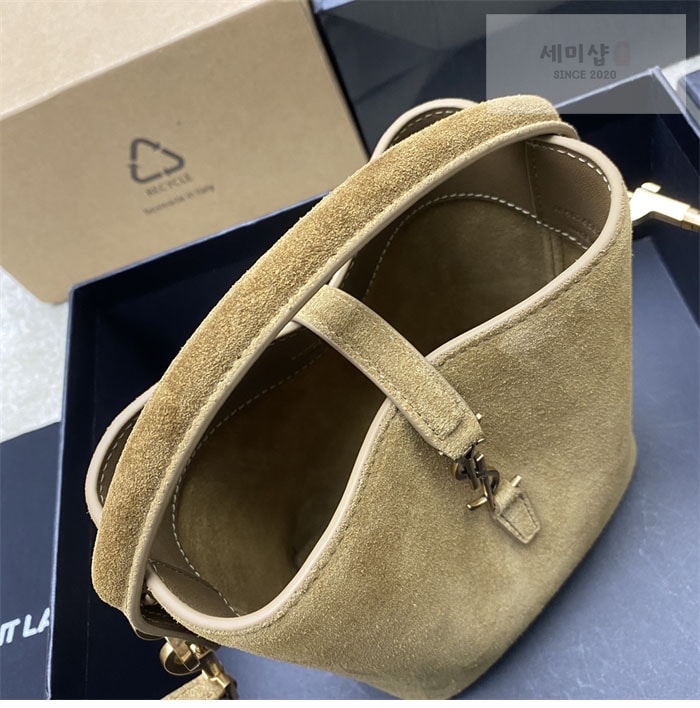 Saint Laurent 생로랑 미니 LE 37 모노그램 버킷백 Bag 25번 이미지