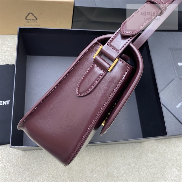 Saint Laurent 생로랑 박스 솔페리노 레더 숄더백 스몰/라지 블랙 Bag 27번 이미지