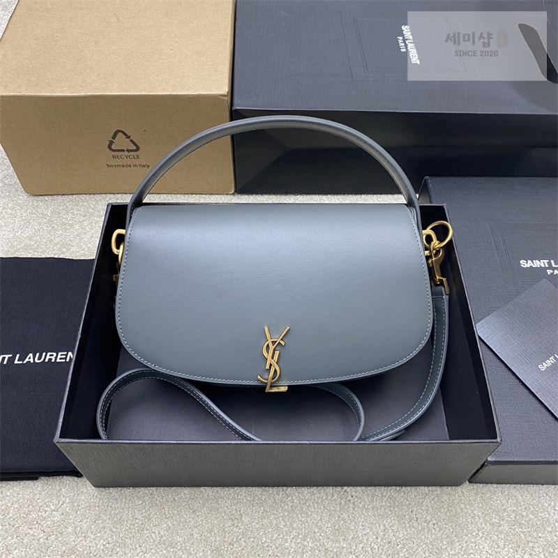 Saint Laurent 생로랑 볼테르 박스 하프문 숄더백 787671 Bag 1번 이미지