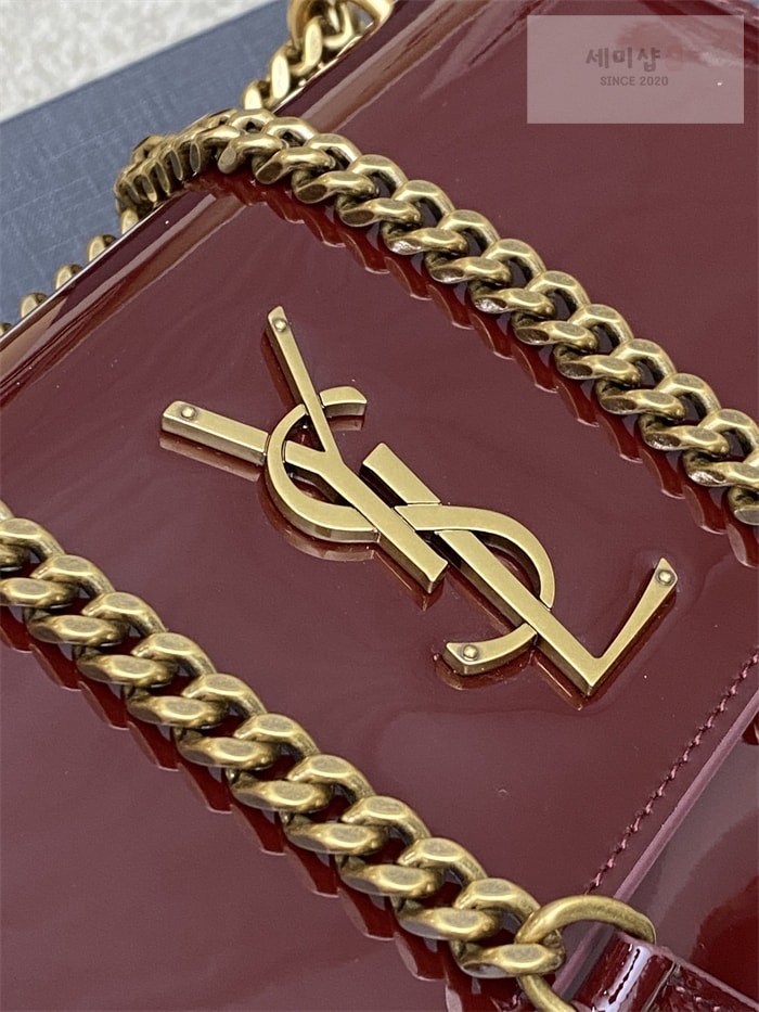 Saint Laurent 생로랑 선셋 로고 레더 체인 숄더 백 Bag 3번 이미지