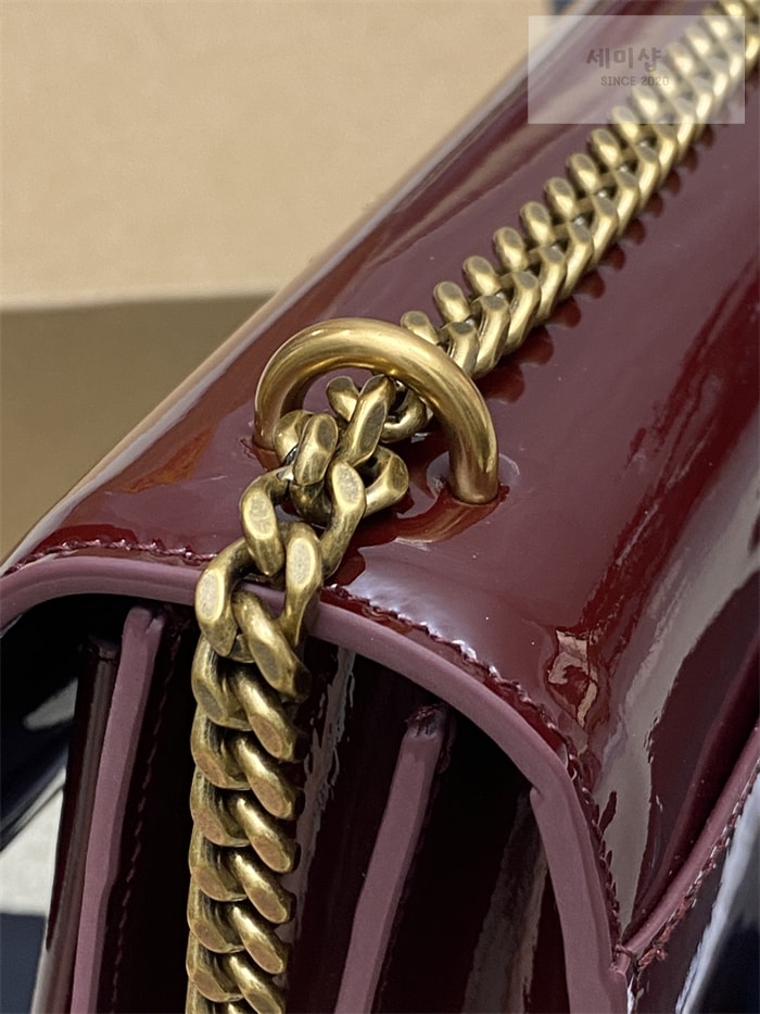 Saint Laurent 생로랑 선셋 로고 레더 체인 숄더 백 Bag 7번 이미지