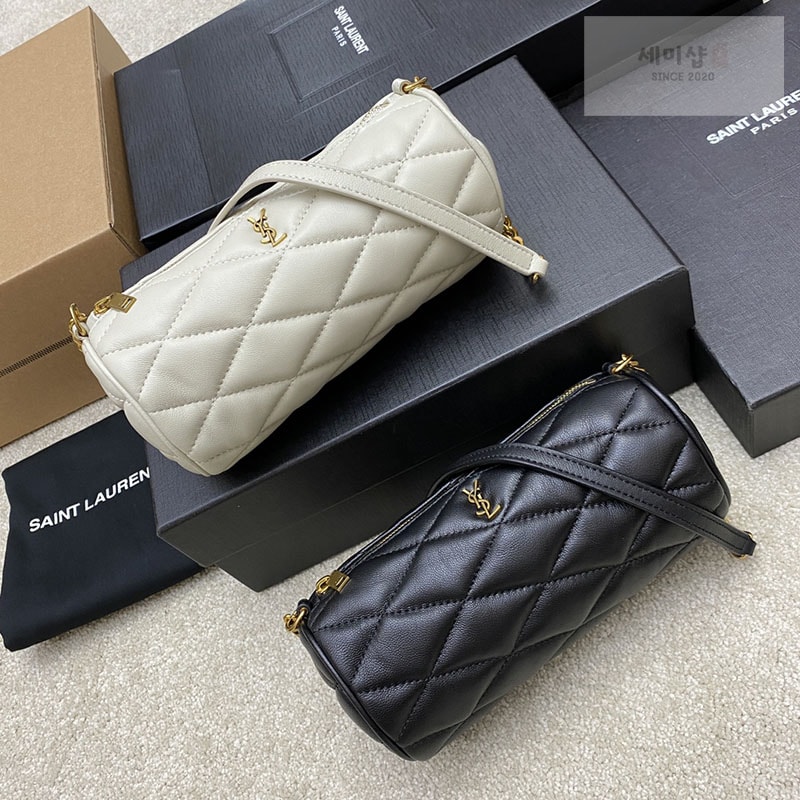 Saint Laurent 생로랑 세이드 미니 튜브 백 블랙 Bag 2번 이미지