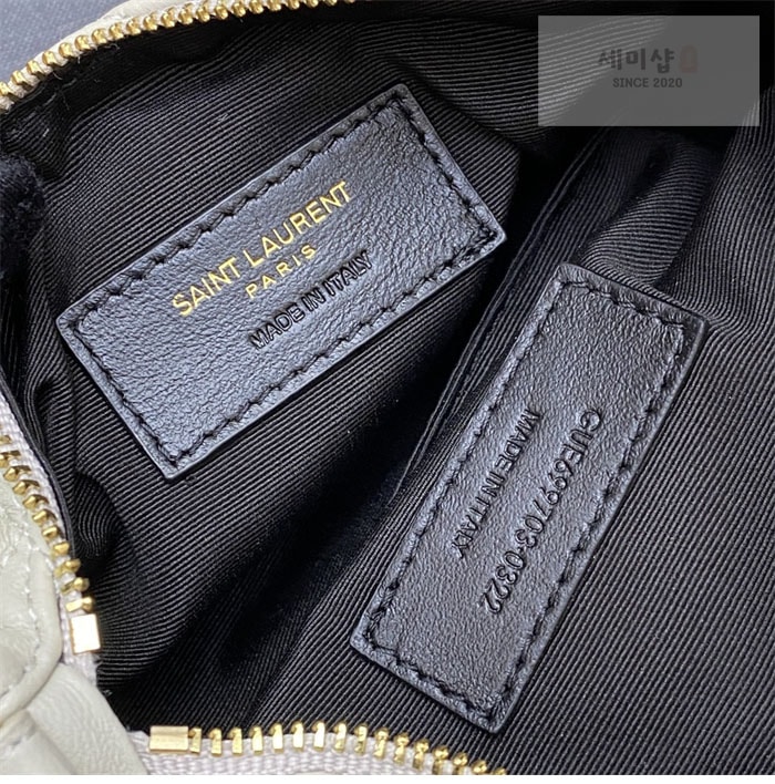 Saint Laurent 생로랑 세이드 미니 튜브 백 블랙 Bag 16번 이미지