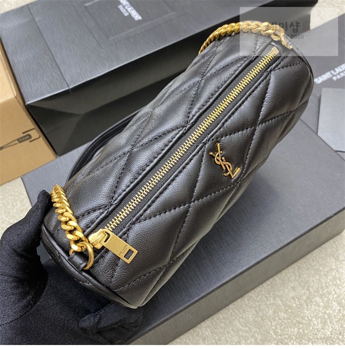 Saint Laurent 생로랑 세이드 미니 튜브 백 블랙 Bag 18번 이미지