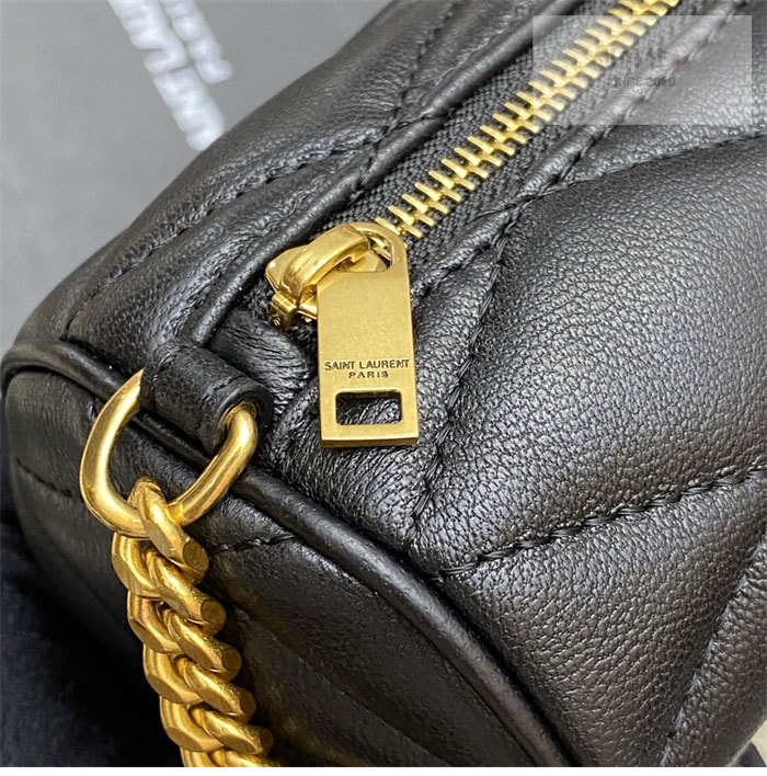 Saint Laurent 생로랑 세이드 미니 튜브 백 블랙 Bag 12번 이미지