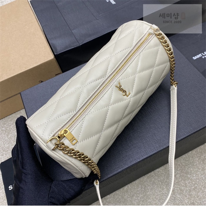 Saint Laurent 생로랑 세이드 스몰 튜브 백 블랙 Bag 6번 이미지