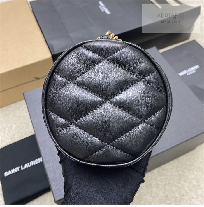 Saint Laurent 생로랑 세이드 스몰 튜브 백 블랙 Bag 17번 이미지
