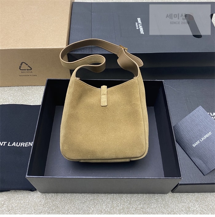 Saint Laurent 생로랑 스웨이드 LE 5 À 7 베이비백 1# Bag 8번 이미지