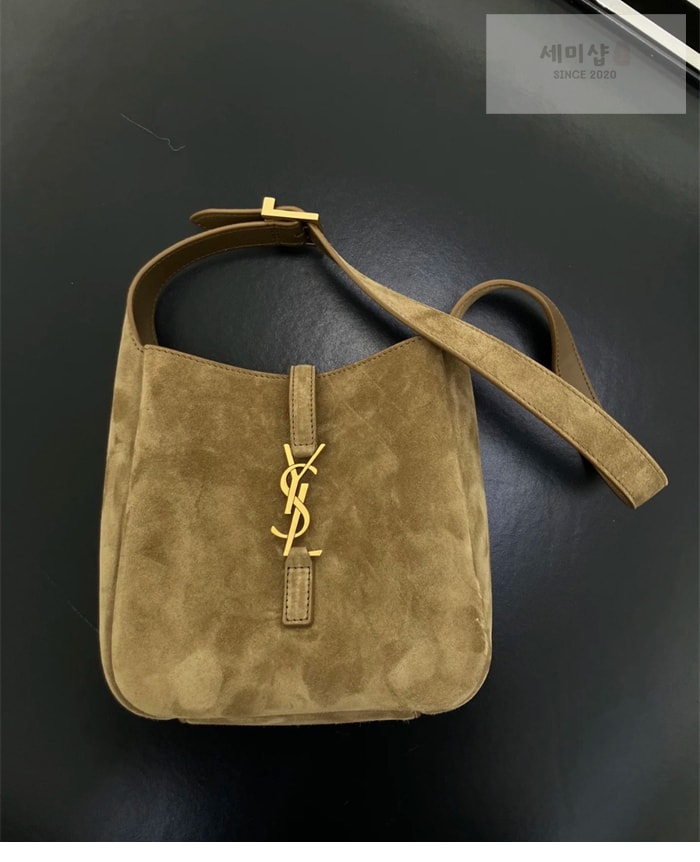 Saint Laurent 생로랑 스웨이드 LE 5 À 7 베이비백 1# Bag 13번 이미지