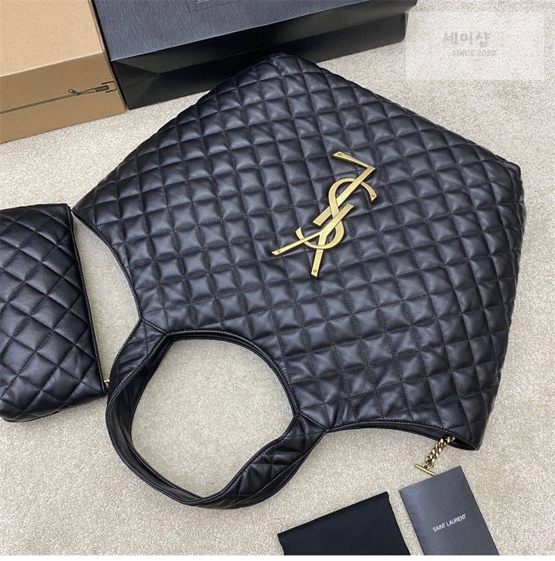 Saint Laurent 생로랑 아이케어 쇼퍼백 블랙 Bag 19번 이미지