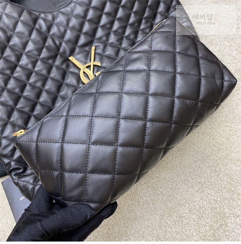 Saint Laurent 생로랑 아이케어 쇼퍼백 블랙 Bag 9번 이미지