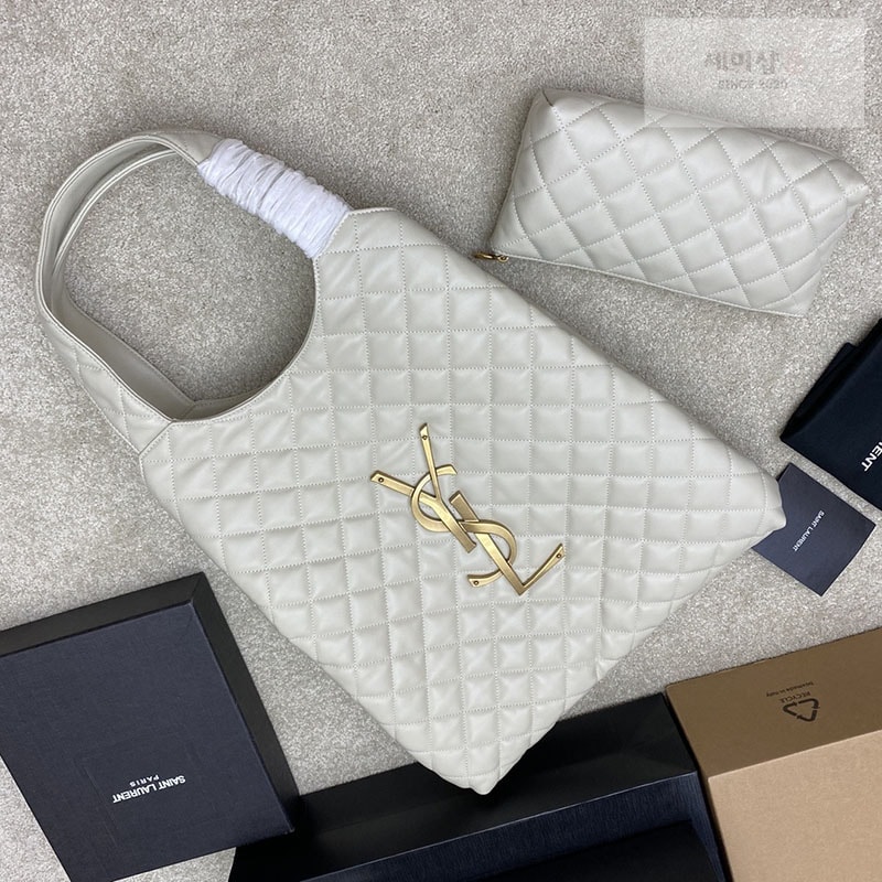 Saint Laurent 생로랑 아이케어 쇼퍼백 화이트 Bag 8번 이미지
