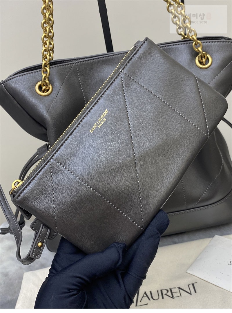 Saint Laurent 생로랑 제이미 4.3 스몰 쇼퍼백 램스킨 833948 Bag 7번 이미지