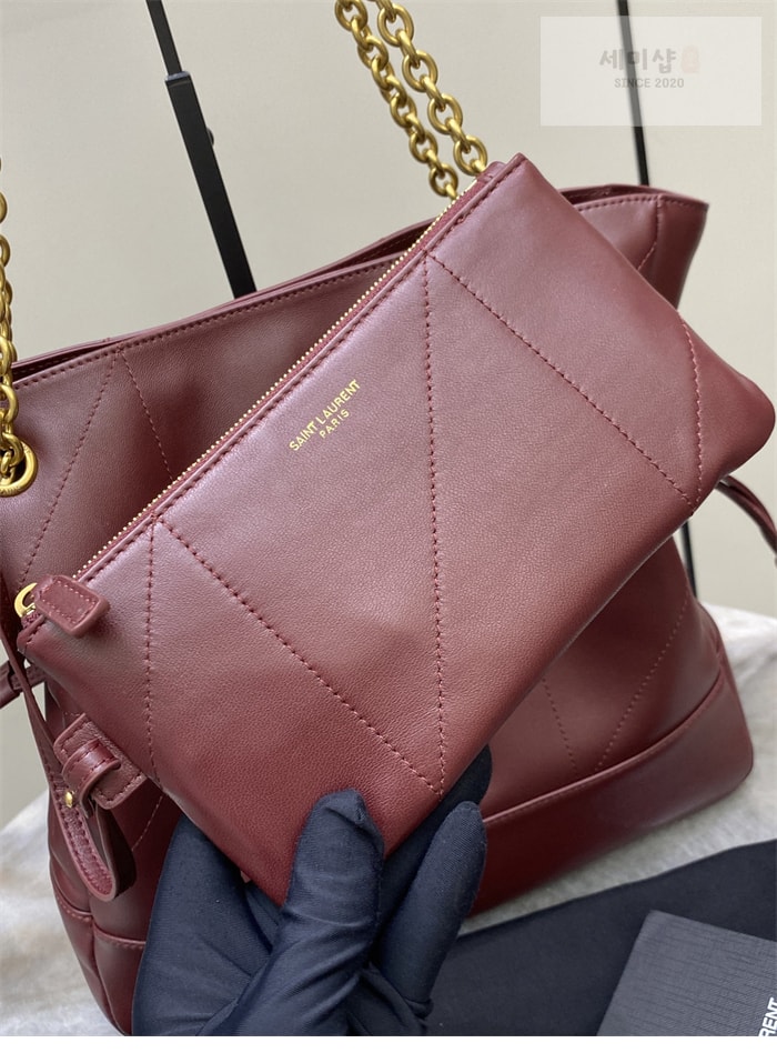 Saint Laurent 생로랑 제이미 4.3 스몰 쇼퍼백 레드 Bag 4번 이미지