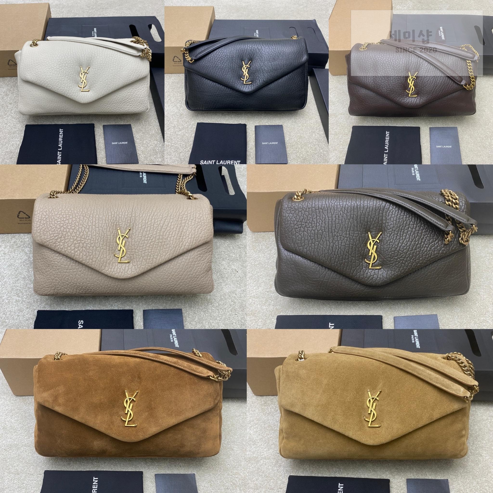Saint Laurent 생로랑 칼립소 라지 백 777399 1# Bag 13번 이미지