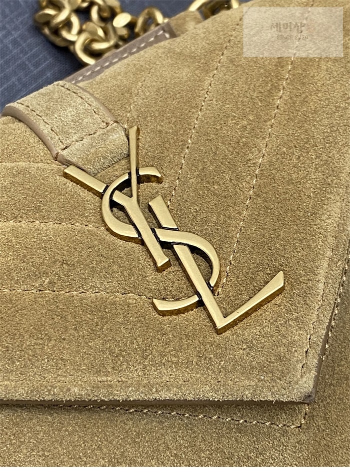 Saint Laurent 생로랑 컬리지 미니 퀼티드 크로스백 블랙 Bag 23번 이미지
